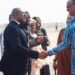 Dr David Makongo (l’inspirateur panafricain engagé et incontournable) accueille les chefs d’État africains à l’aéroport international du Ghana lors de la cérémonie de prestation de serment du président John Mahama