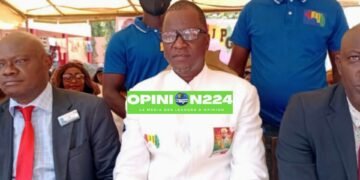 Soutien au Président Général Mamadi Doumbouya le Mouvement de la jeunesse pour le progrès de la Guinée MJPG lance ses activités .