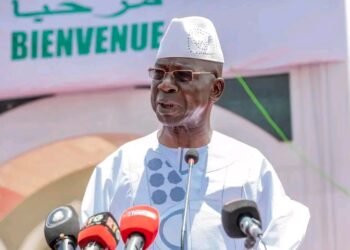 Camp Samory Touré :le Ministre de la Défense se félicite de la construction  d’une  splendide  Maison de Dieu qui force l’admiration.