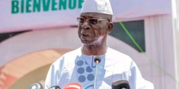 Camp Samory Touré :le Ministre de la Défense se félicite de la construction  d&rsquo;une  splendide  Maison de Dieu qui force l&rsquo;admiration.