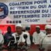La coalition pour le soutien du Oui (CSOR)au référendum constitutionnel .