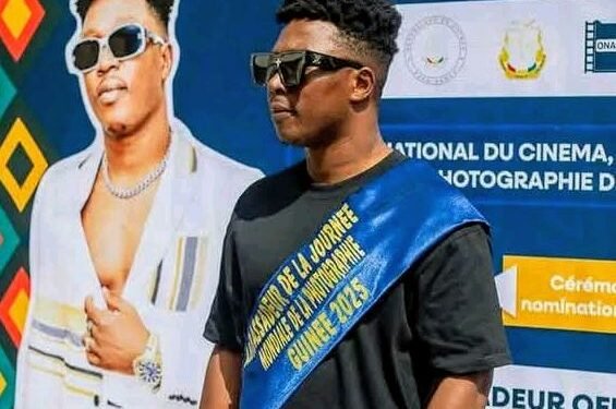 Soul Bang’s nommé Ambassadeur de la Journée Mondiale de la Photographie 2025 en Guinée .