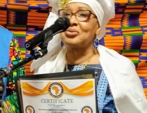 Hadja Hawa Bah PDG de l&rsquo;entreprise SHODMA , une femme de cœur au service des plus démunis