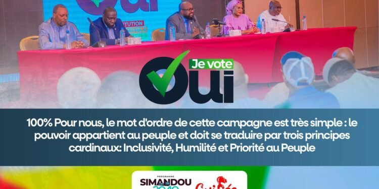 Référendum: Kankan se prépare pour le lancement inédit de la campagne régionale en faveur du « OUI » à la Constitution*