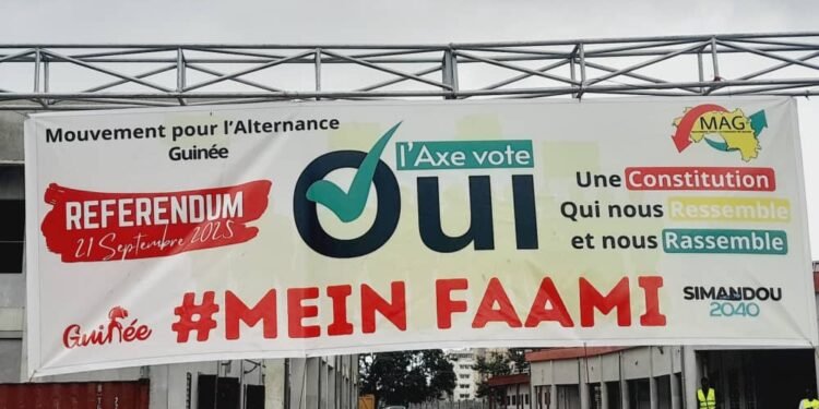 Guinée : Le Mouvement pour l&rsquo;Alternance mobilise pour le « oui » au référendum constitutionnel.