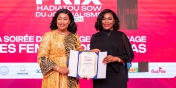 Kadiatou Kaba honorée lors du Prix Hadiatou Sow du journalisme 2025