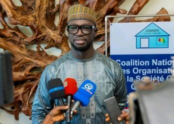 Ousmane Dady Camara, une voix émergente de la société civile guinéenne.