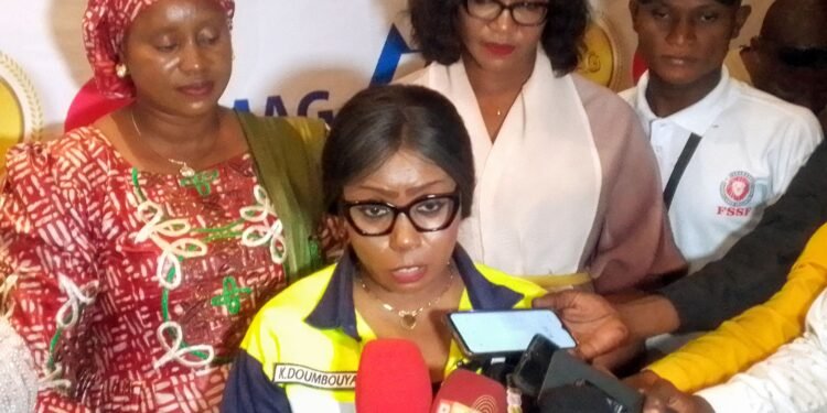 Madame Kanté Kadjatou Silatigui Doumbouya Appelle à Briser les Barrières dans le Secteur Minier .