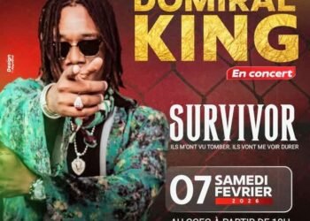Culture urbaine : Domiral King porte SURVIVOR sur la scène du CCFG Événement musical :
