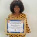 Kadiatou Kaba, journaliste et présentatrice du JT de la RTG, PDG de Kadiak .com, reçoit le Prix Horizon d’Or Femmes et Éducation