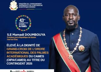 ​Le Président Mamadi Doumbouya et  Dre Diaka Sidibé honorés par le CAMES : La réaction de la CRDG et du CDIRCD .