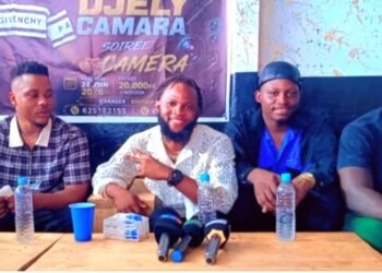 Mohamed Djely Camara annonce en grande pompe sa soirée “Caméra” au Millionnaire Lounge Bar de Dixinn