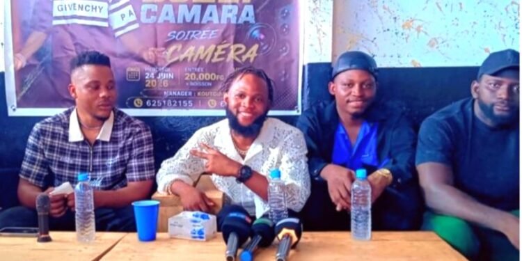 Mohamed Djely Camara annonce en grande pompe sa soirée “Caméra” au Millionnaire Lounge Bar de Dixinn