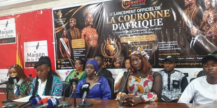 Couronne d’Afrique : une plateforme dédiée à la jeunesse, au leadership et à la valorisation culturelle lancée à Conakry